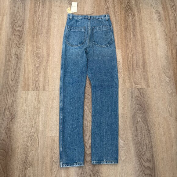 NWT Doen Lena Jeans in Provence Wash, sz 25 - Picture 3 of 8